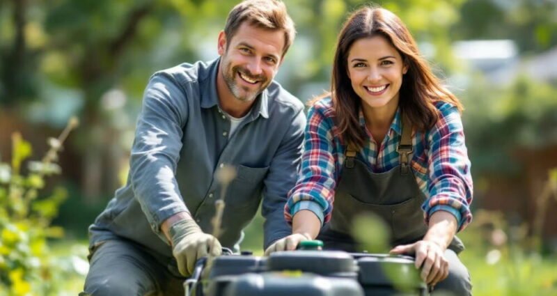 steps lush lawn care routine 1