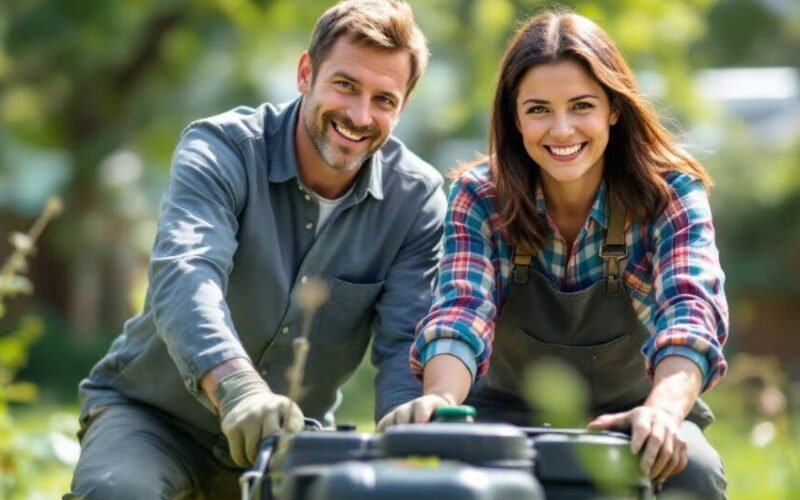 steps lush lawn care routine 1