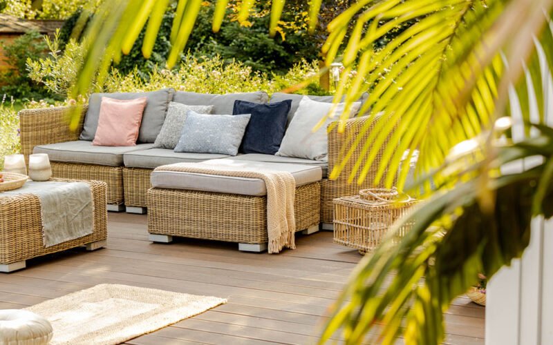 elevate your outdoor living with stylish and comfortable outdoor sofas