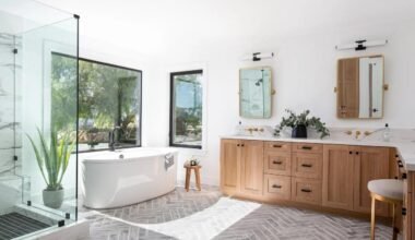 embracing contemporary bathroom elegance