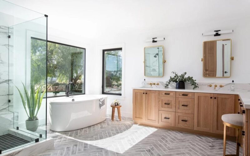 embracing contemporary bathroom elegance