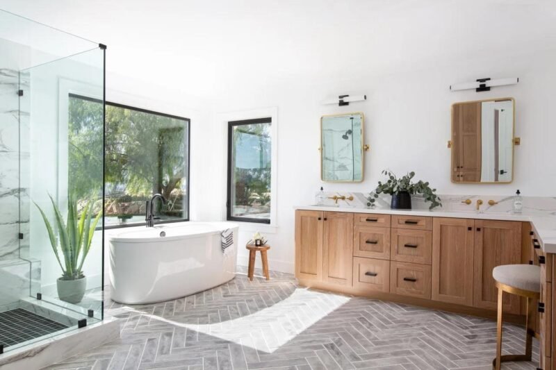embracing contemporary bathroom elegance