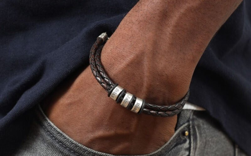leather bracelets for men