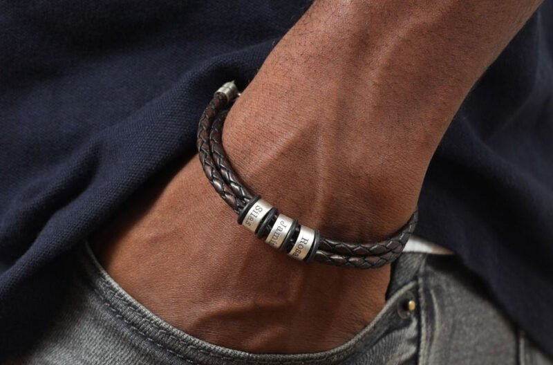 leather bracelets for men