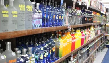 liquor store