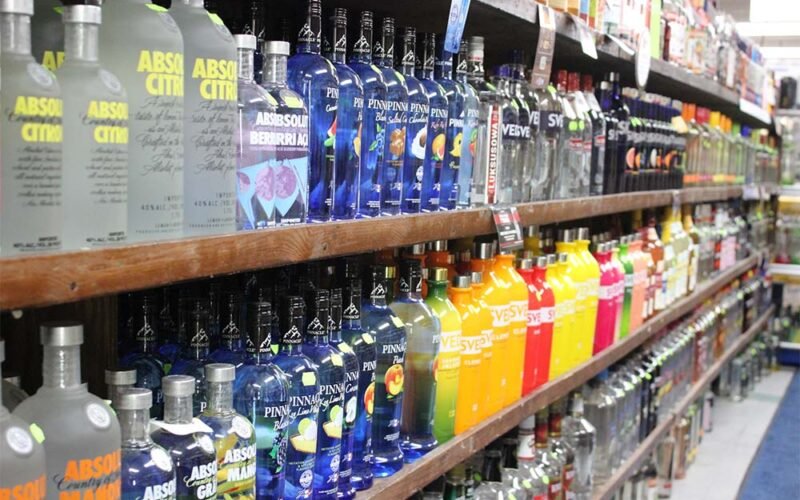 liquor store
