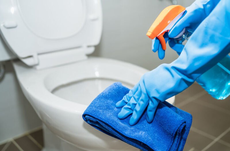 easy way to keep your toilet clean without harsh chemicals