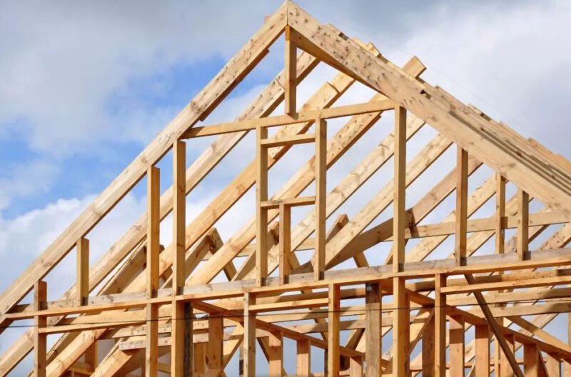 engineered wood roof trusses
