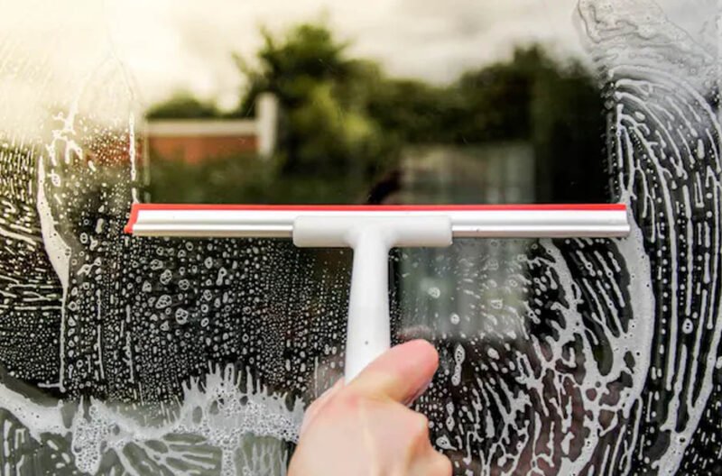 sparkling clean windows