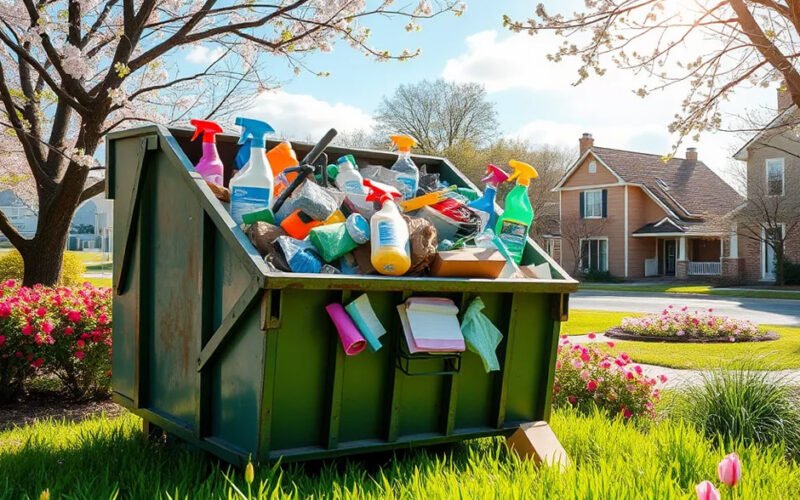 tips for renting a dumpster for your spring cleaning
