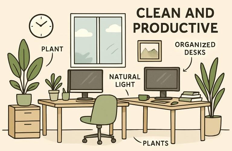 benefits of clean workspaces for employee well being and productivity