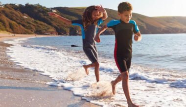 best kids wetsuits for young surfers