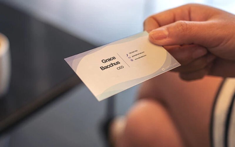 future of business cards
