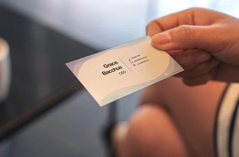 future of business cards