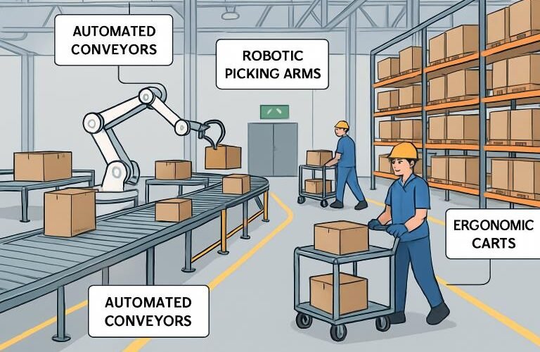 innovative material handling solutions for safer, more efficient warehousing