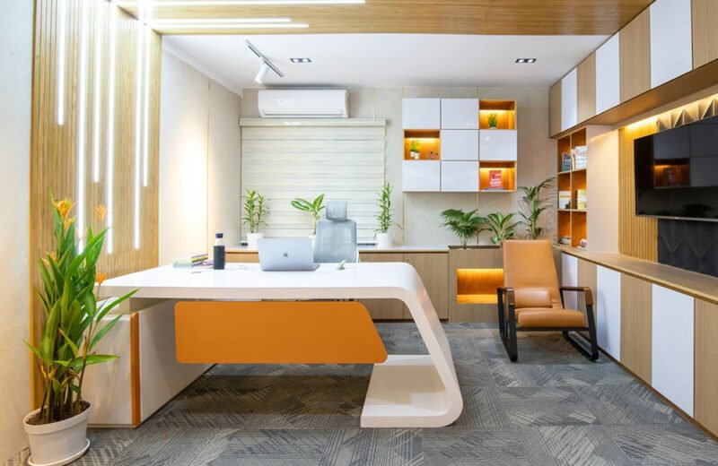 storage ideas to maximize space in large workspaces