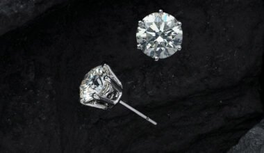 timeless elegance with classic diamond stud earrings
