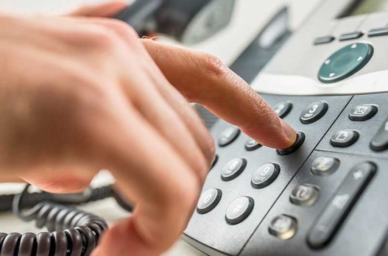 voice response phone number for a company