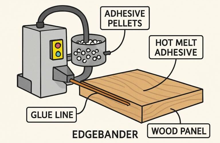 choosing the best hot melt adhesive for edgebander projects