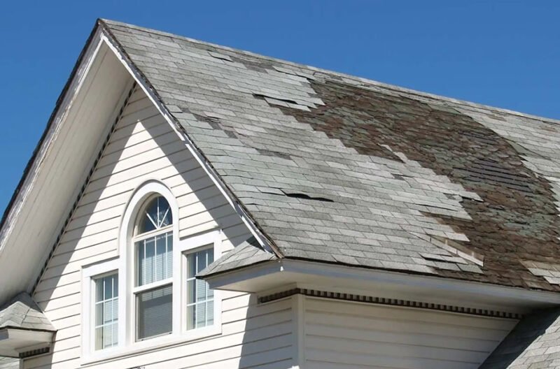common roof damage causes