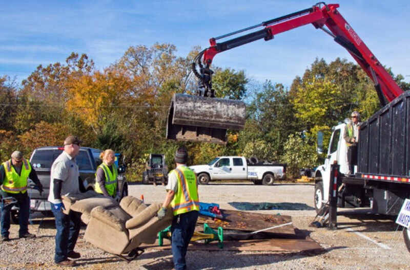 dumpster rentals support community cleanup