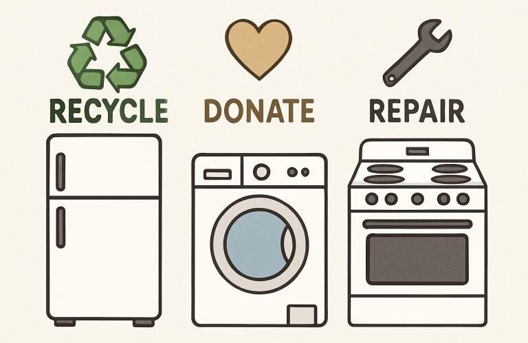 effortless appliance disposal with the environment in mind