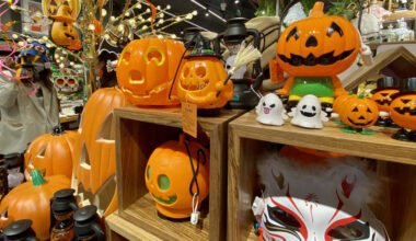 halloween decor shopping