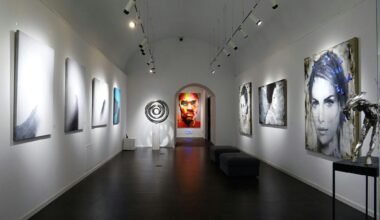 how 3d rendering services perfect art placement with modular hanging systems