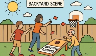 how basketball cornhole boards are changing backyard games