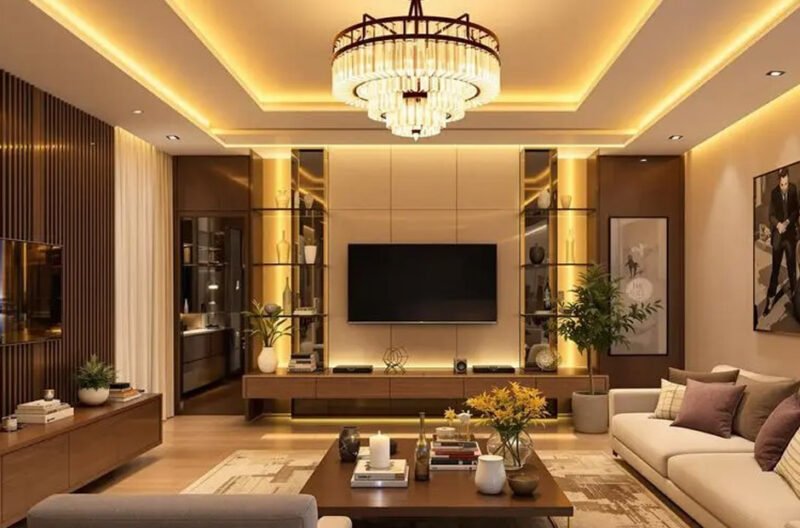 how a chandelier ceiling light can change the look of your home