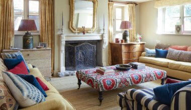 lend your living room a classical charm