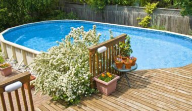 perfect above ground swimming pool