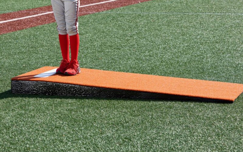 portable pitching mounds for skill assessments