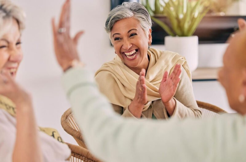 role of community living in senior happiness
