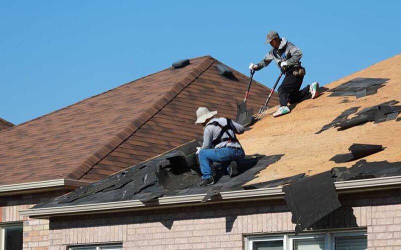 roof tear off