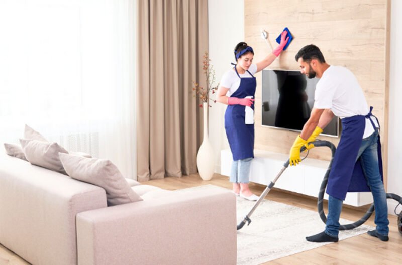 schedule a professional maid service