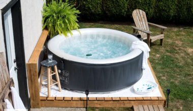 why inflatable spas are perfect for small backyards