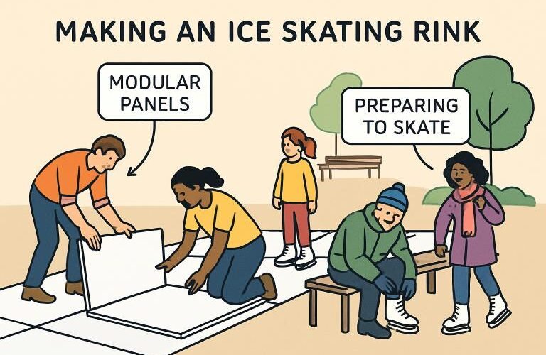 transforming small spaces into functional ice surfaces