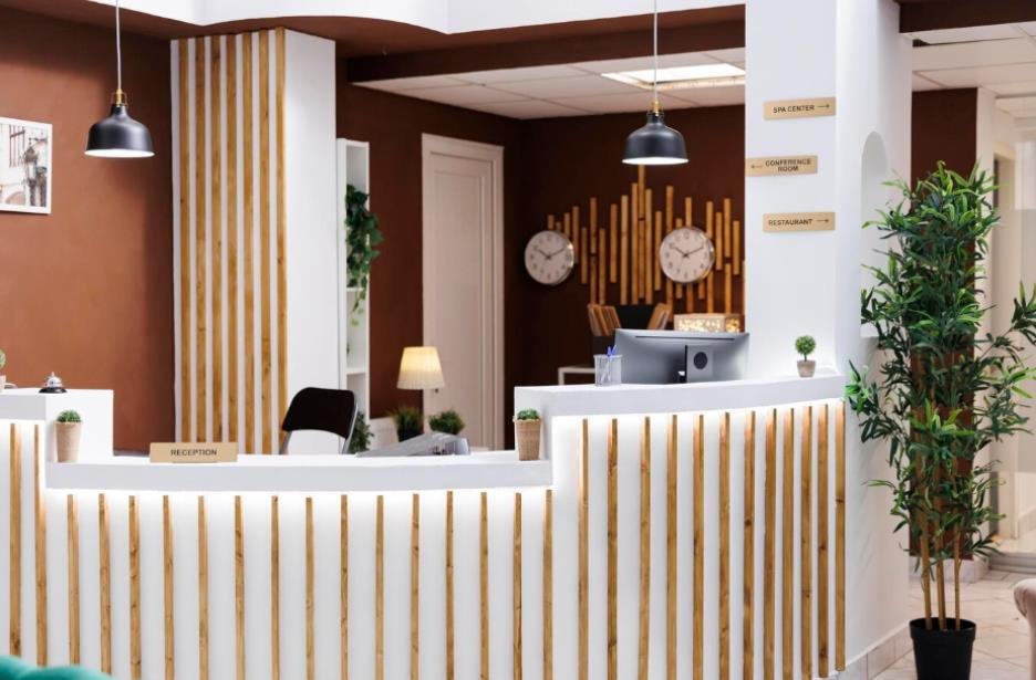 what materials offer best balance of durability and modern style for reception table 3