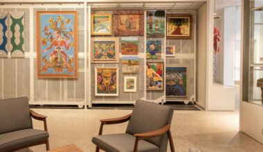 a collection of fine art