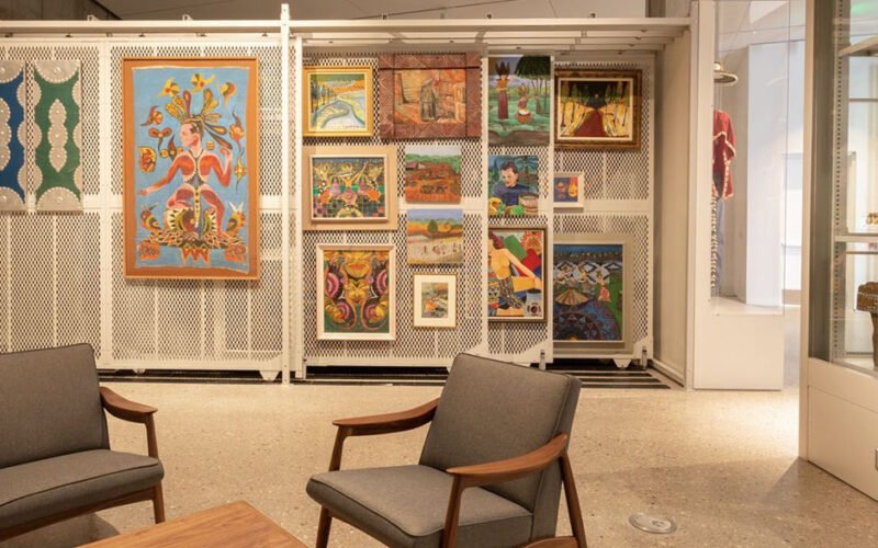 a collection of fine art