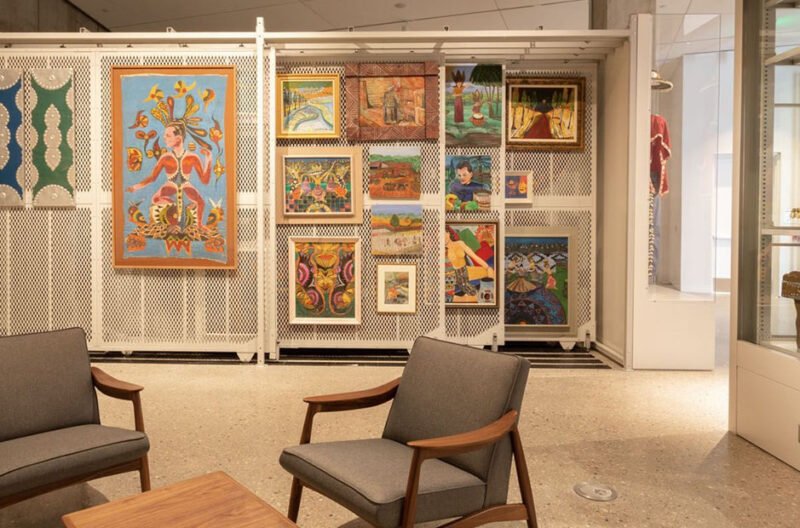 a collection of fine art