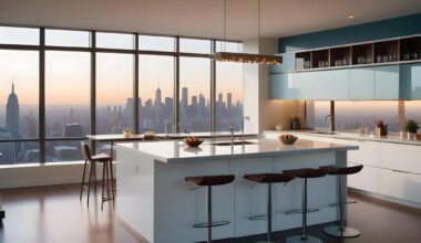 how to choose the right layout for a modern kitchen in dubai homes