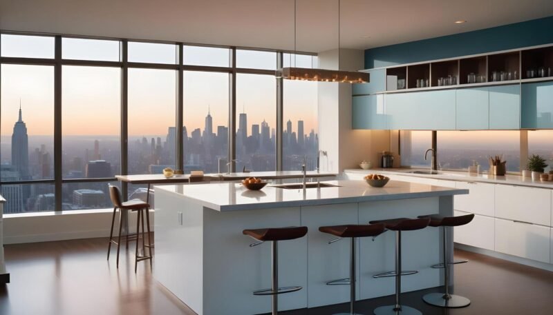 how to choose the right layout for a modern kitchen in dubai homes
