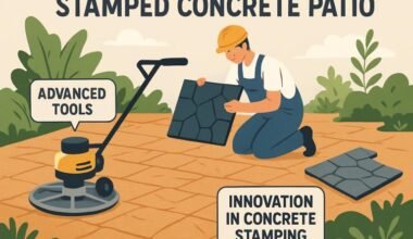 the future of concrete stamping new tools and techniques for modern projects