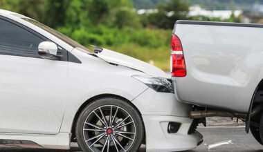 what to do immediately after a rear end car collision
