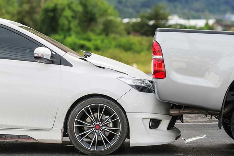 what to do immediately after a rear end car collision