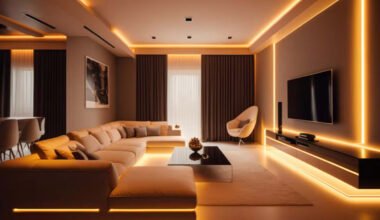 how customized led strip lighting shapes modern spaces