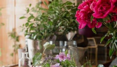 incorporating floral art into event design