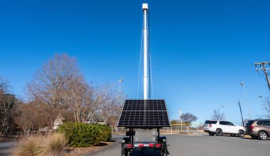 mobile camera security trailers